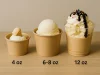 Creative Dessert Brands Highlight Updated Paper Cup Sizes for Daily Use